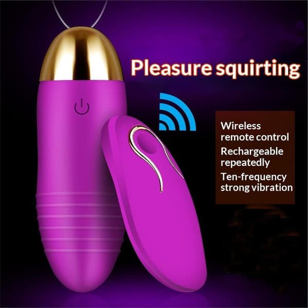 Bärbar Dildo Vibrator Ägg G-punktsmassager Stimulator Kula S Pink