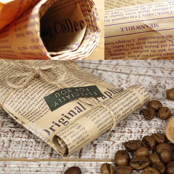 Omslagspapper Omslag Presentpapper Dubbelsidig jul Kraftpapper 52*75CM