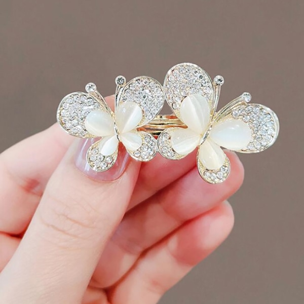 Rhinestone Broscher För Kvinnor Opal Trendig Elegant Butterfly Bro