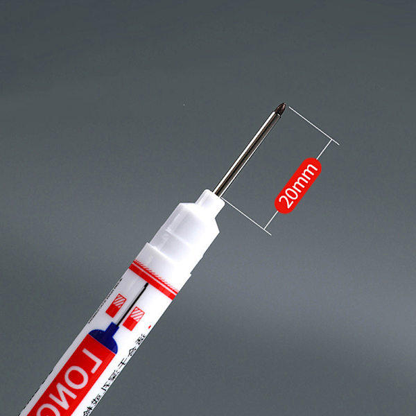 20 MM blekk langhode-markører Pen Multi-purpose dyphullsmarkør W Blue