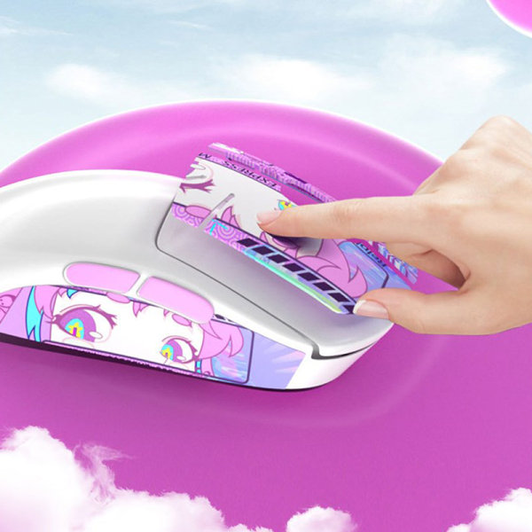Mouse Grip Tape Skate Käsintehty tarra Liukumaton Hikoilu G A9