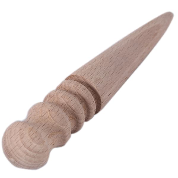 Leathercraft Round Wood Edge Slicker Multi-Size Burnisher til L