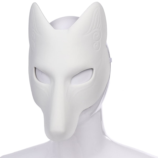 Anime Classic Cosplay DIY Leather Cartoon Fox Mask Masquerade P A4