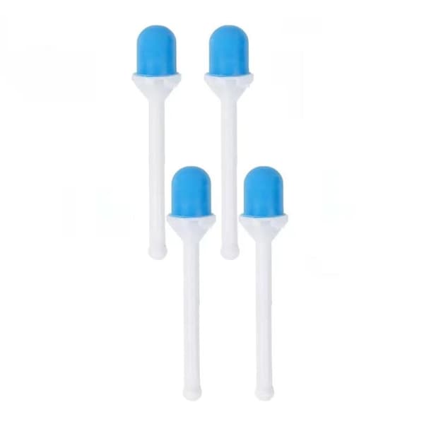 4/8/10 stk nesevoksstaver applikatorer engangs nesehårfjerner White 4PCS