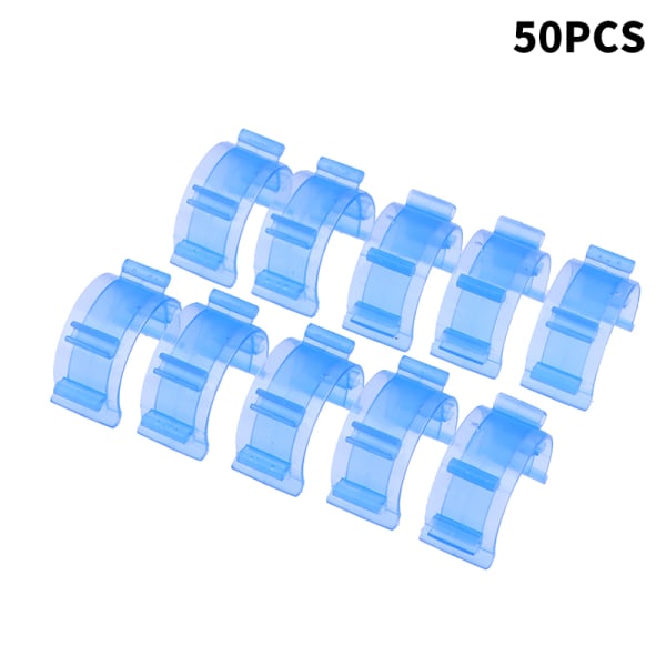 10/20/30/50 st. Färgglada spolklämmor Syverktygsspolen 50PCS Blue