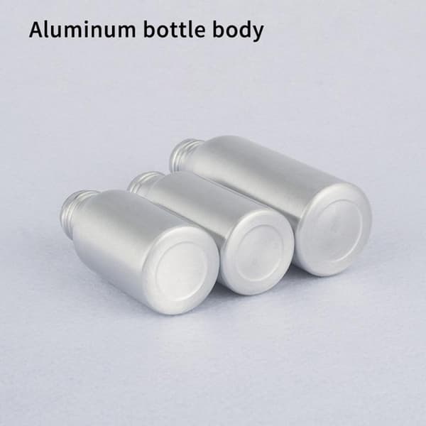 40-200 ml Aluminium Pumpflaska Tom Påfyllningsbar Behållare Rese 40ML