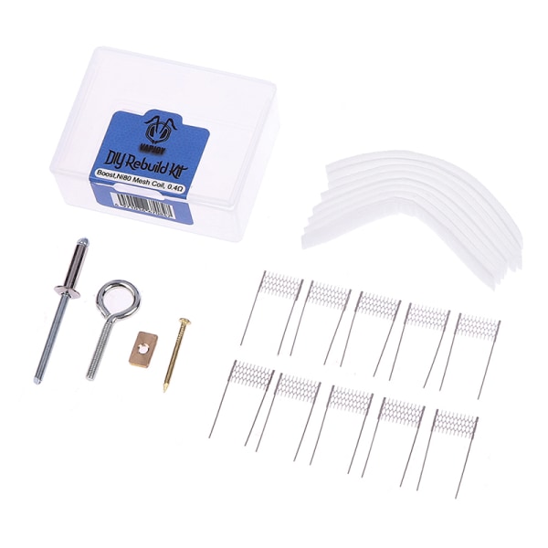 VAPJOY DIY Tool Rebuild Kit för Aegis Boost / Pro Coil Ni80 Mes