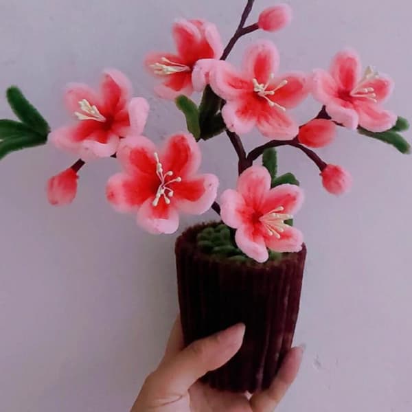 400 stk. 2 mm kunstig blomsterstøvdrager Mini perleblomsterstøvdrager Purple