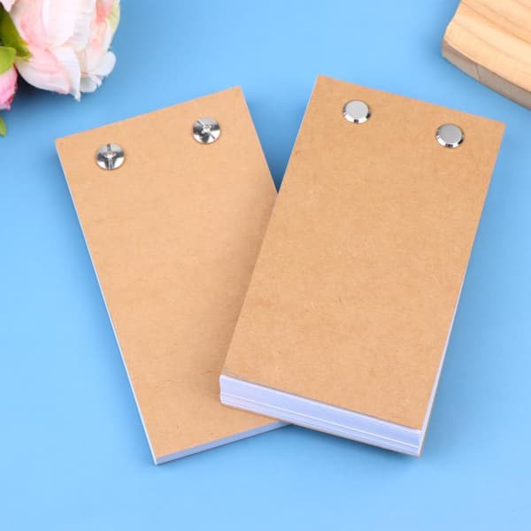 Tom Flip Book Kit med 60/100 ark papper för LED-spårning A1