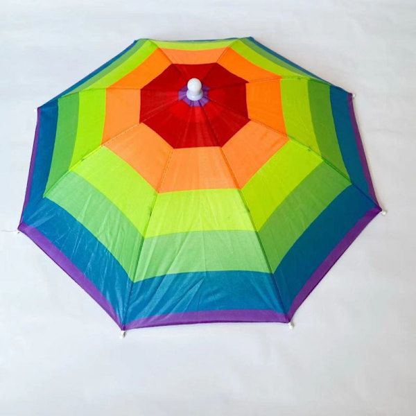 Kannettava sadehattu ulkona kokoontaitettava sateenvarjo kalastusaurinkovarjo Ant color B