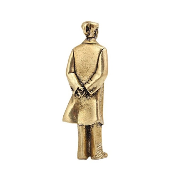 Kobberstatue Samlerbart messingskåret Mao Zedong-formann Mao