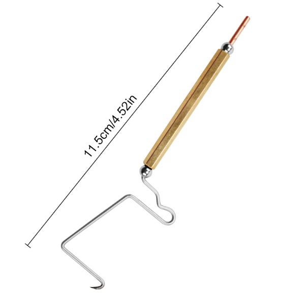 Fiske Fluebinding Spoleholder Bodkin Hackle Plier Dubbing Twi D
