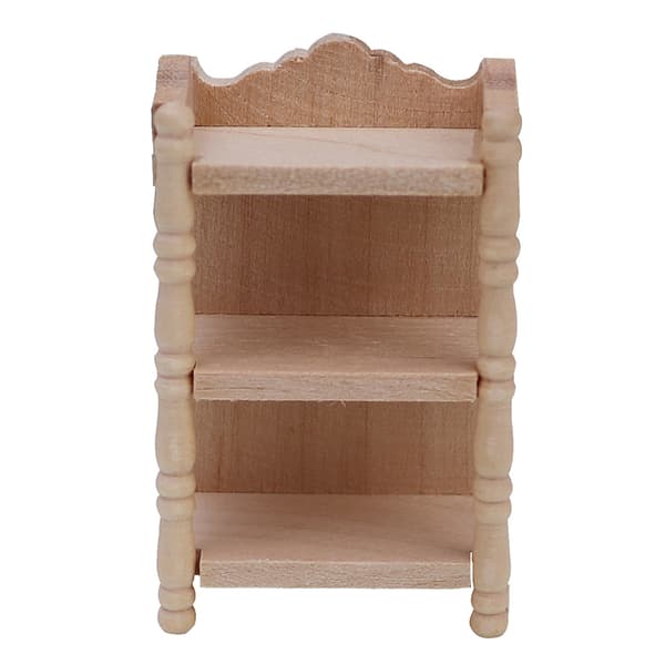 1:12 Dukkehus Miniature Opbevaringsstativ Display Stand Locker Cabi
