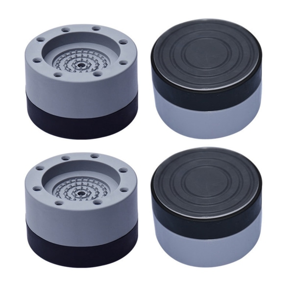 4 kpl Universal Fixed Liukumaton Pad Anti Vibration Jalkatyynyt Pesu