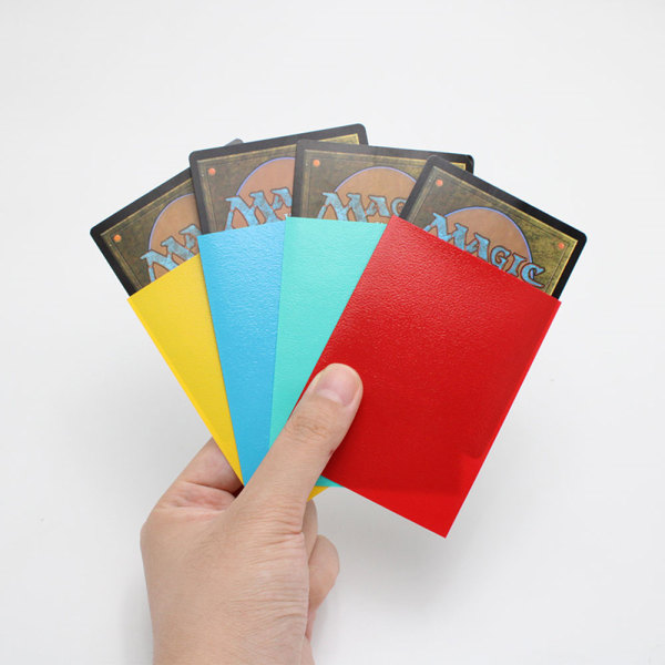 100 stk 66*91mm Penny Color Matt Katana Trading Card Holder A1