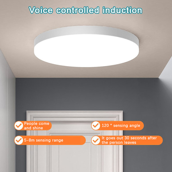 Bevægelsessensor Lys Loftlamper Moderne Hjem Indendørs Gang LED B2