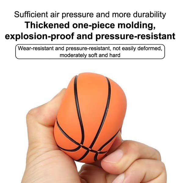 Mini basketkorgset bärbar basketkorg med boll och 1