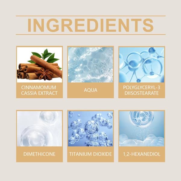 30ML Fargeendrende Foundation Langvarig Vanntett Oljekontroll