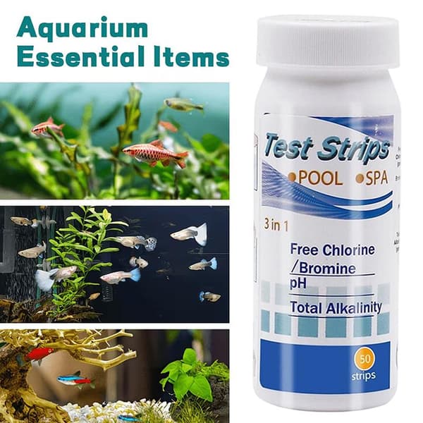 Akvarium Vand Teststrimler Tank Vandkvalitet Testkit A