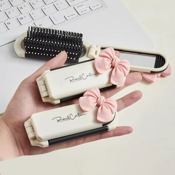 Mini Portable Hairbrus Foldekamhoved Massage Travel Hair Co Sheep