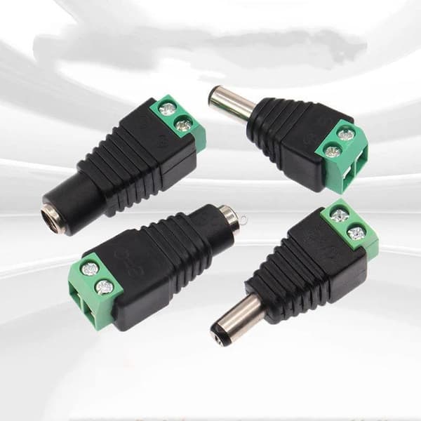 Mann Kvinne Kameraovervåking Videokabel Pluggkontakt Uten Lodding D