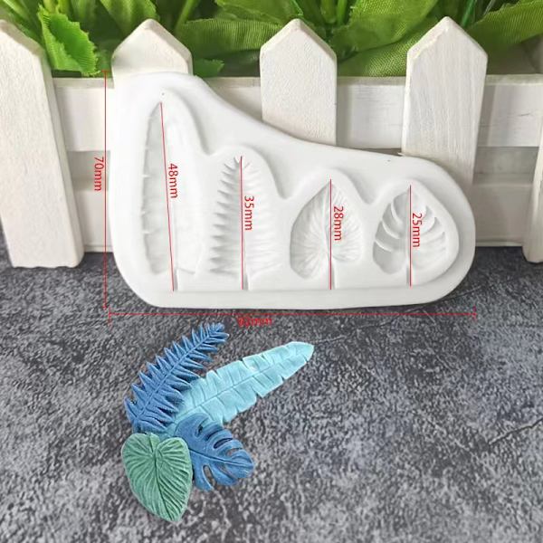 4 Blade Silikone Sugarcraft Form