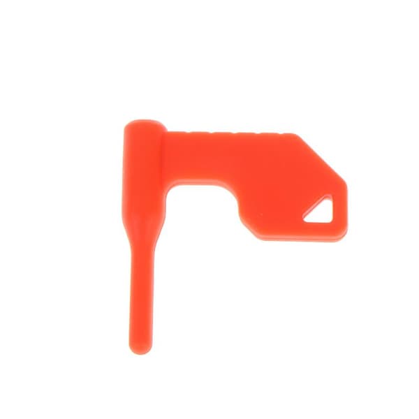 6 stk. kammer sikkerhedsflag multifunktionelle orange robuste flag