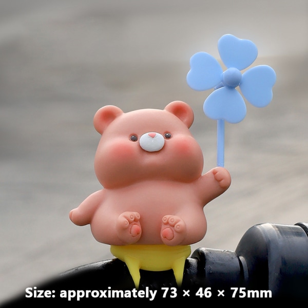 Wind Broken Bicycle e Little Pink Pig Propeller Vindbrytande A3