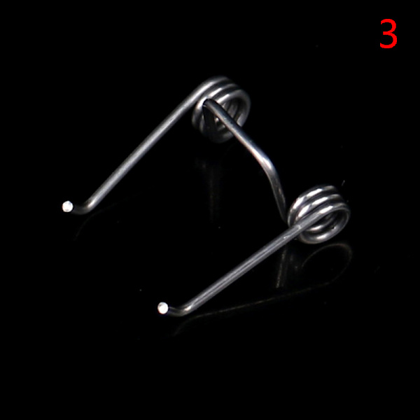 Elektrisk Push Saks Hårklipper Plastic Tong Coldless Clip 3