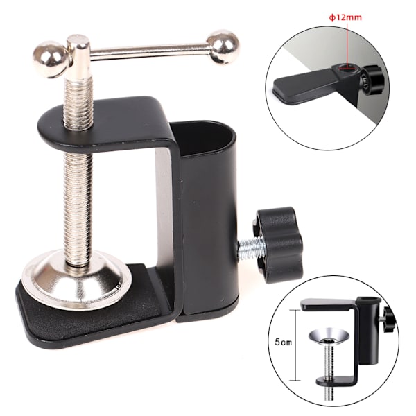 Cantilever Bracket Clamp Holder Skrivebordslampe Clip Fittings Base