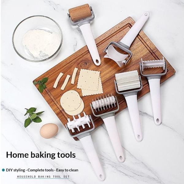 Dumplings Biscuit Pastry Roller ter Plastic Cookie ter Dough Wh A5