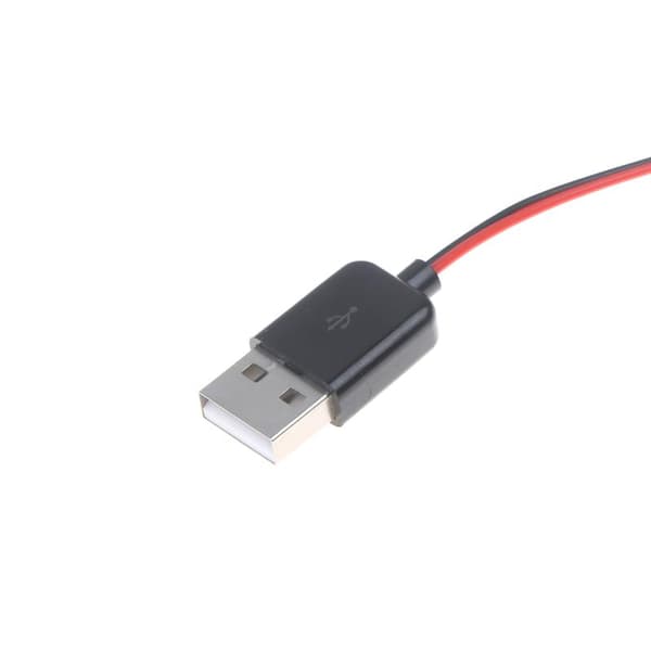 55CM Alligator Test Clips Strømkabelklemme Til USB Han Og Hun usb female