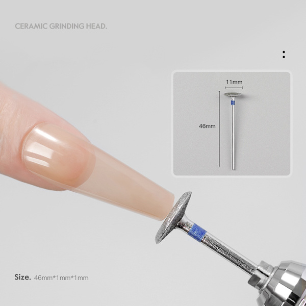 Nail Emery Grinding Head Nopeasti kiillottava kuollutta ihoa poistava kynsi