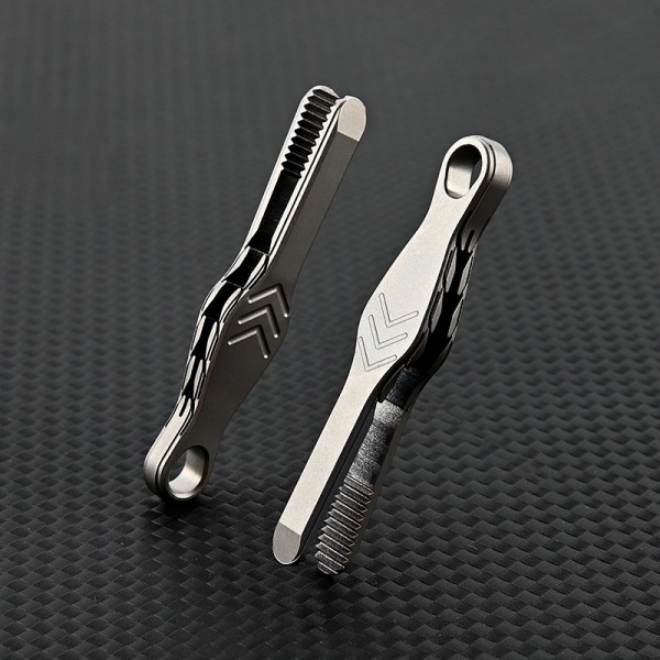 1 stk Mini Pincet Lille TC4 Titanium Legering Clip Bærbar Pincet C