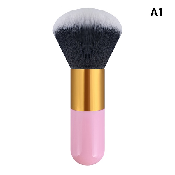 Suuret meikkisiveltimet Foundation Powder Face Blush Brush Soft Fa A1