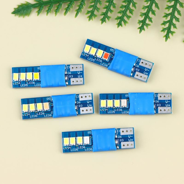 2 stk. dynamisk T10 bilinteriør leselys bagasjerom LED breddeindikator Blue