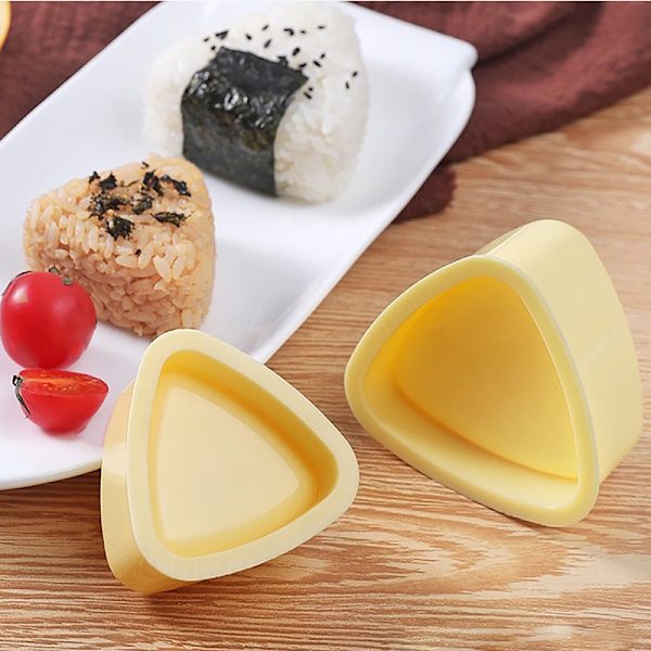 Triangle Sushi Mold Onigiri Riisipallo Bento Press Maker Tee itse L