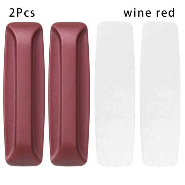 2 stk. Multifunktionelle farvede skabshåndtag red