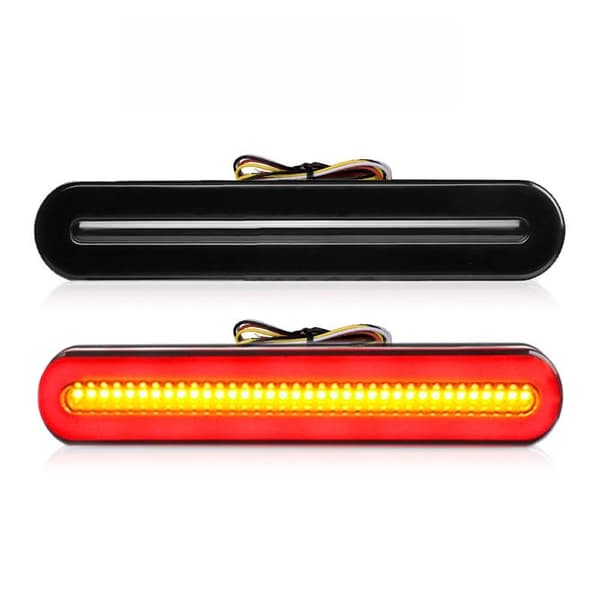 2 stk LED bakbremselys LED 12V 24V Bilbaklys Lastebilblinklys A2