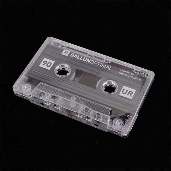 Blank Transparent Tape DIY Hjemmelaget Metal Reel To Reel Music o A1