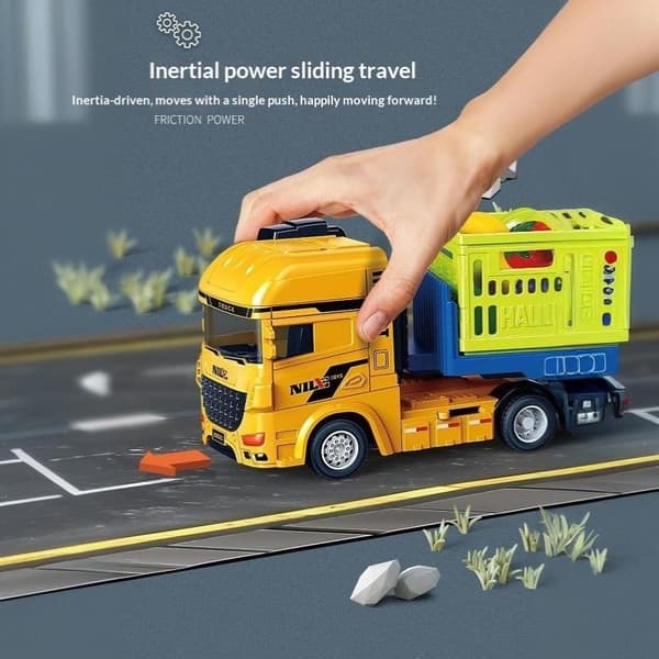 Simulaatio Hedelmä Vihannes Kuljetusauto Valettu Kuorma-auto A2
