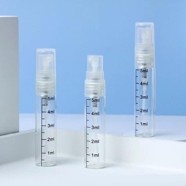 1 stk Mini Reise Parfyme Atomizer Flaske Bærbar Spraypumpe R Clear 10ml