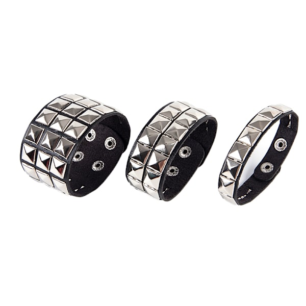 Unik Nit Stud Wide Cuff Punk Gothic Rock Unisex armring Brac A