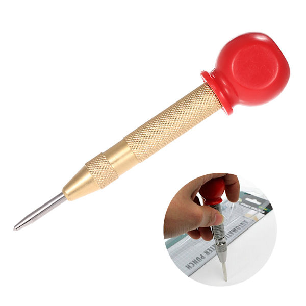 Automatisk Center Punch Center Hål Punch hinister Snickare också Gold