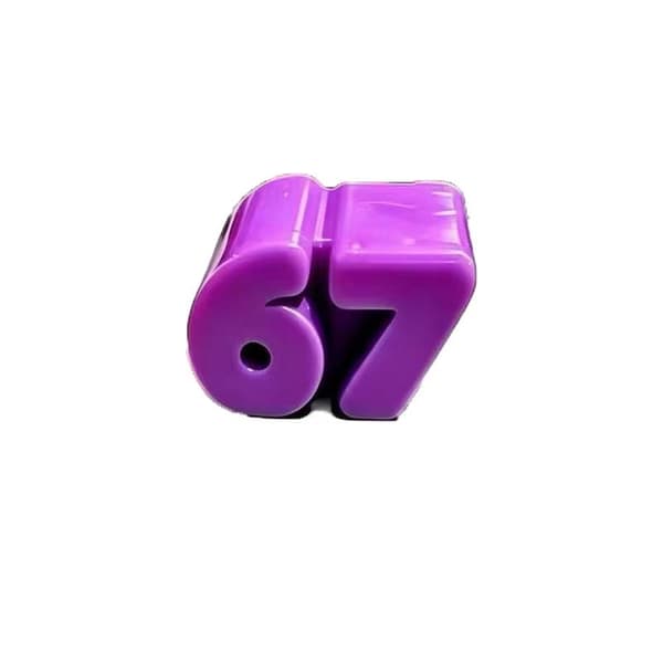 Nummer 67 Super Fidget Legetøj Blød TPR Til Børn Kontor Afslapning A2