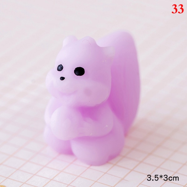Kawaii Animal Soft Mochi Fidget Toys Anti-Sanseleker for Adu 33