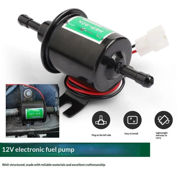 1 st 12V 24V elektrisk bränslepump lågtrycksbultfixeringstråd D A1