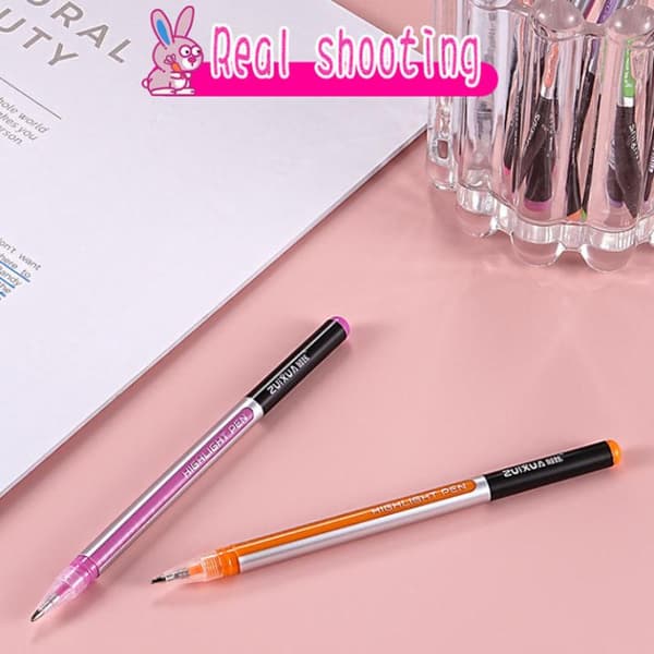 1 sæt 6/12/18 farver glitter gelpenne til journaling studerende Hi A2