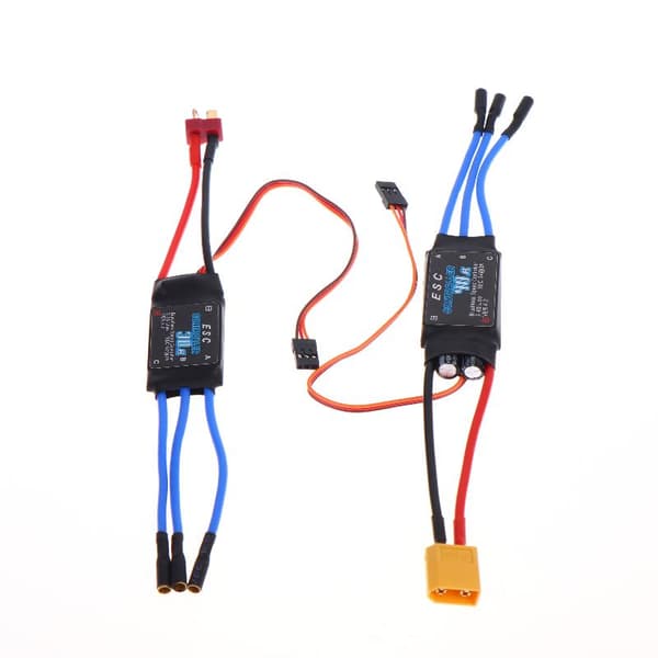 1 stk 30/40A Børsteløs ESC 2-4S Elektronisk Hastighedsregulator Med 30A XT60 plug