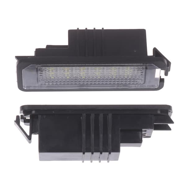 2 stk. LED nummerpladelys med Canbus til Mu